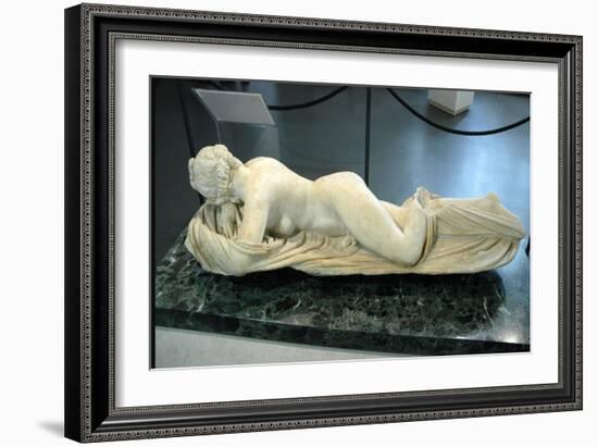 The Sleeping Hermaphroditus. The form of the statue is based on portrayals of Venus-Werner Forman-Framed Giclee Print