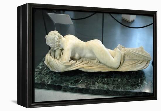 The Sleeping Hermaphroditus. The form of the statue is based on portrayals of Venus-Werner Forman-Framed Premier Image Canvas