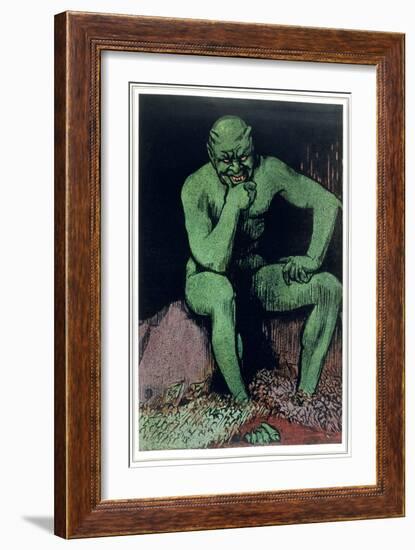 'The Sleeping Partner', 1916-Louis Raemaekers-Framed Giclee Print