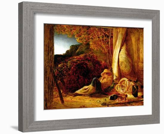 The Sleeping Shepherd, 1834-Samuel Palmer-Framed Giclee Print