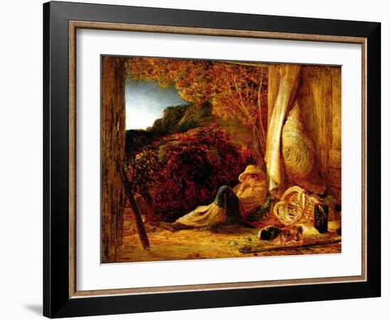 The Sleeping Shepherd, 1834-Samuel Palmer-Framed Giclee Print