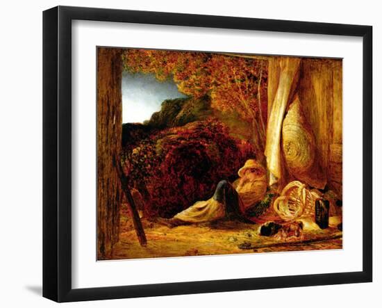 The Sleeping Shepherd, 1834-Samuel Palmer-Framed Giclee Print