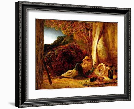 The Sleeping Shepherd, 1834-Samuel Palmer-Framed Giclee Print