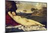 The Sleeping Venus, about 1510-Giorgio da Castelfranco, called Giorgione-Mounted Giclee Print