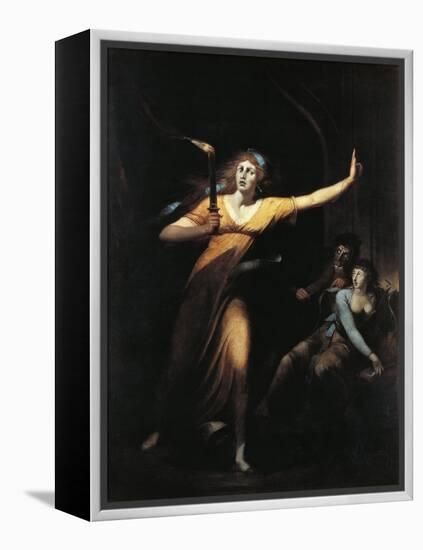 The Sleepwalking Lady Macbeth, 1781-1784-Henry Fuseli-Framed Premier Image Canvas