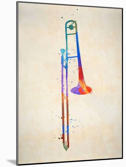 The Slid Trombone-Dan Sproul-Mounted Art Print
