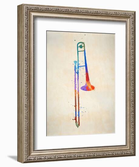 The Slid Trombone-Dan Sproul-Framed Premium Giclee Print