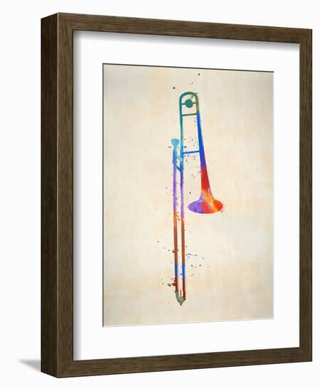 The Slid Trombone-Dan Sproul-Framed Premium Giclee Print