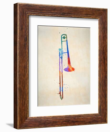 The Slid Trombone-Dan Sproul-Framed Premium Giclee Print