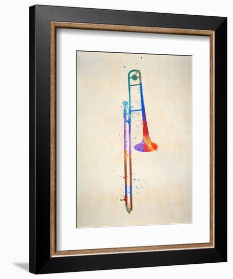 The Slid Trombone-Dan Sproul-Framed Premium Giclee Print