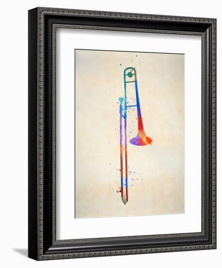 The Slid Trombone-Dan Sproul-Framed Premium Giclee Print