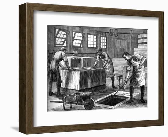 The Slip-House, C1880-null-Framed Giclee Print