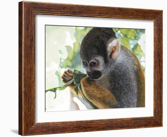 The Small Amazon-Luis Aguirre-Framed Giclee Print