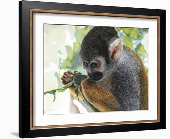 The Small Amazon-Luis Aguirre-Framed Giclee Print