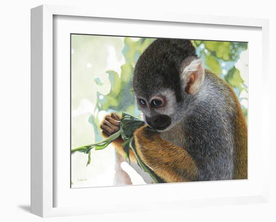 The Small Amazon-Luis Aguirre-Framed Giclee Print