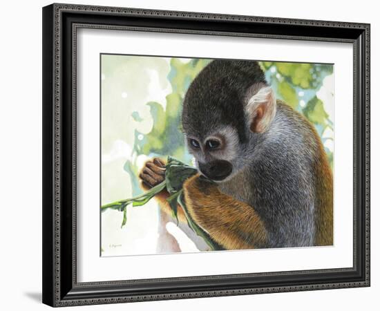 The Small Amazon-Luis Aguirre-Framed Giclee Print