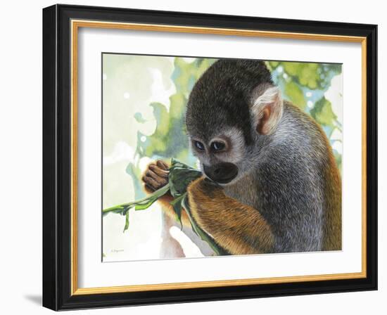 The Small Amazon-Luis Aguirre-Framed Giclee Print