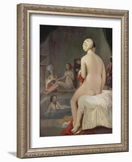 The Small Bather, 1828-Jean-Auguste-Dominique Ingres-Framed Giclee Print