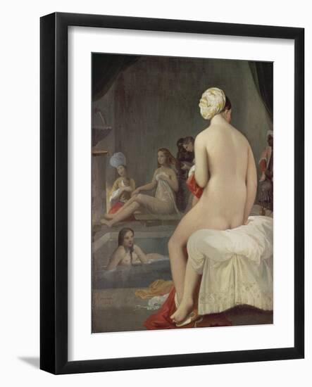 The Small Bather, 1828-Jean-Auguste-Dominique Ingres-Framed Giclee Print