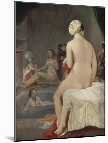 The Small Bather, 1828-Jean-Auguste-Dominique Ingres-Mounted Giclee Print