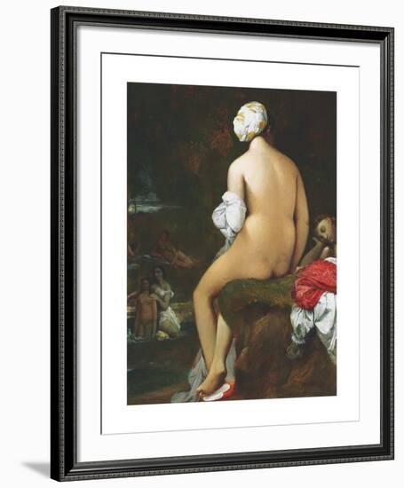 The Small Bather-Jean-Auguste-Dominique Ingres-Framed Premium Giclee Print