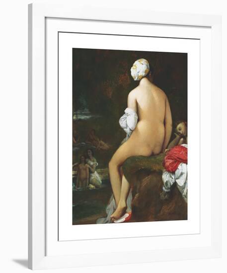 The Small Bather-Jean-Auguste-Dominique Ingres-Framed Premium Giclee Print