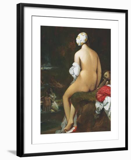 The Small Bather-Jean-Auguste-Dominique Ingres-Framed Premium Giclee Print