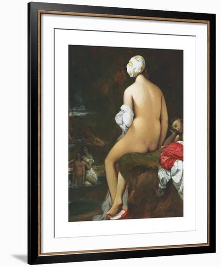 The Small Bather-Jean-Auguste-Dominique Ingres-Framed Premium Giclee Print