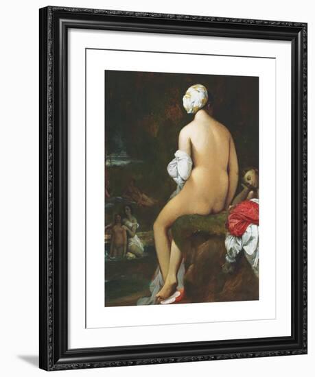 The Small Bather-Jean-Auguste-Dominique Ingres-Framed Premium Giclee Print