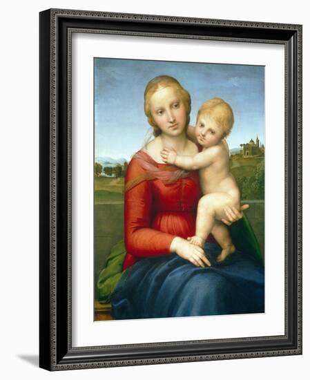 The Small Cowper Madonna by Raphael-null-Framed Giclee Print