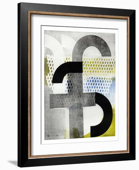 The Small F-Stacy Milrany-Framed Art Print