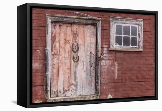 The Small Fishing Village at Cape Charles, Labrador, Canada, North America-Michael-Framed Premier Image Canvas