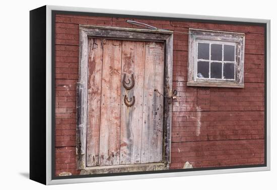 The Small Fishing Village at Cape Charles, Labrador, Canada, North America-Michael-Framed Premier Image Canvas