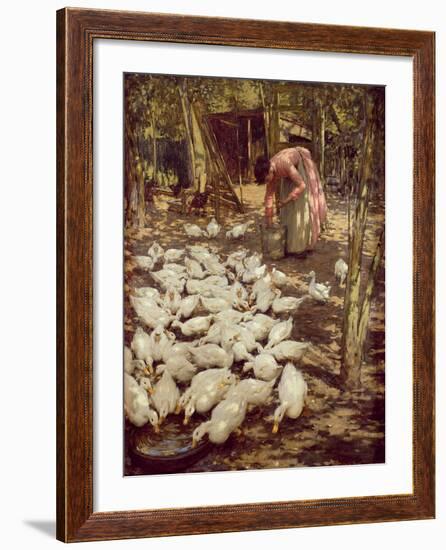 The Small Holding, 1896-Henry Herbert La Thangue-Framed Giclee Print