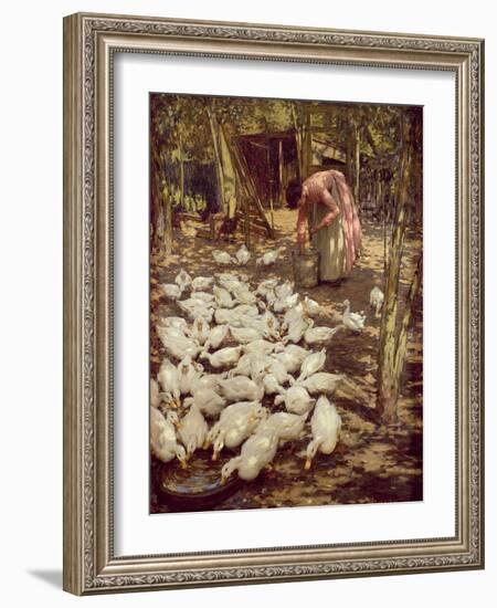 The Small Holding, 1896-Henry Herbert La Thangue-Framed Giclee Print