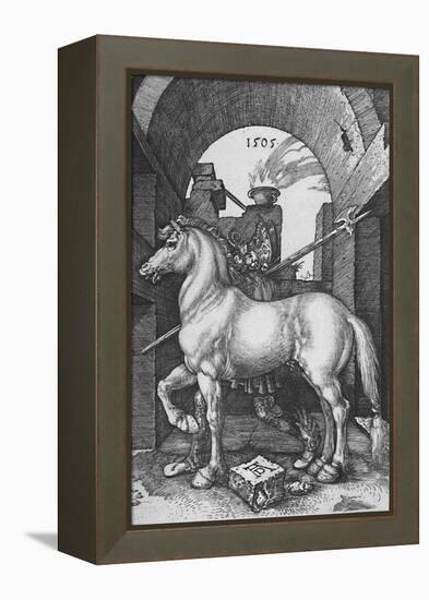 'The Small Horse', 1505, (1906)-Albrecht Durer-Framed Premier Image Canvas