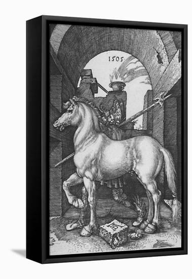 'The Small Horse', 1505, (1906)-Albrecht Durer-Framed Premier Image Canvas