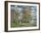 The Small Meadows in Spring-Alfred Sisley-Framed Giclee Print