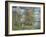The Small Meadows in Spring-Alfred Sisley-Framed Giclee Print