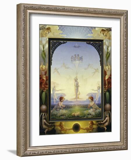 The Small Morning-Philipp Otto Runge-Framed Giclee Print