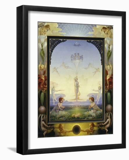 The Small Morning-Philipp Otto Runge-Framed Giclee Print