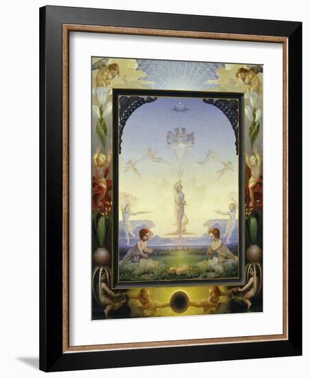 The Small Morning-Philipp Otto Runge-Framed Giclee Print