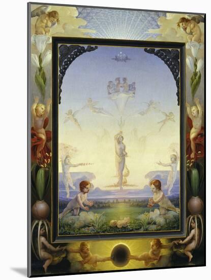 The Small Morning-Philipp Otto Runge-Mounted Giclee Print