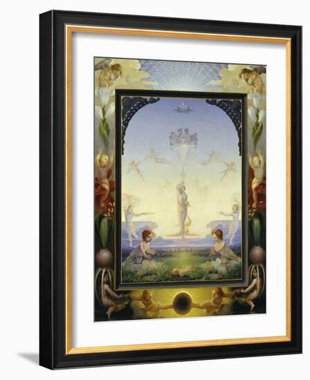 The Small Morning-Philipp Otto Runge-Framed Giclee Print