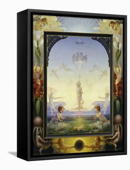 The Small Morning-Philipp Otto Runge-Framed Premier Image Canvas