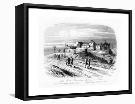 The Small Mount Near Meliapur, India, C1840-N Remond-Framed Premier Image Canvas