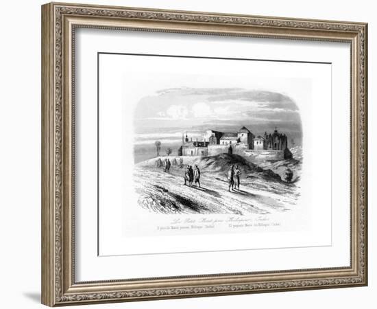 The Small Mount Near Meliapur, India, C1840-N Remond-Framed Giclee Print