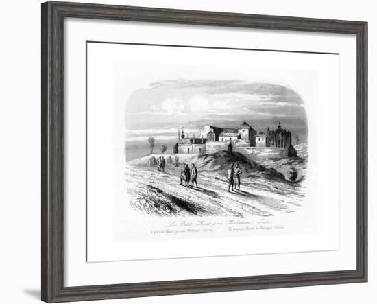 The Small Mount Near Meliapur, India, C1840-N Remond-Framed Giclee Print