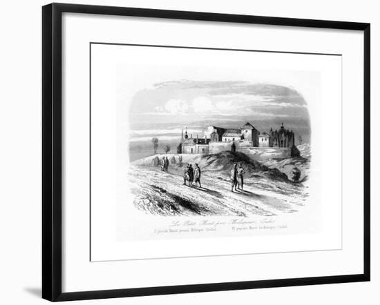 The Small Mount Near Meliapur, India, C1840-N Remond-Framed Giclee Print