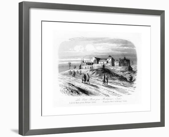 The Small Mount Near Meliapur, India, C1840-N Remond-Framed Giclee Print